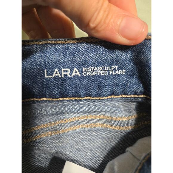 DL 1961 size 25 women's Lara instasculpt cropped flare jeans - Picture 7 of 15